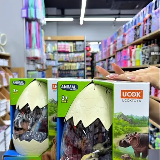 Rebus Animal World dinosaur egg