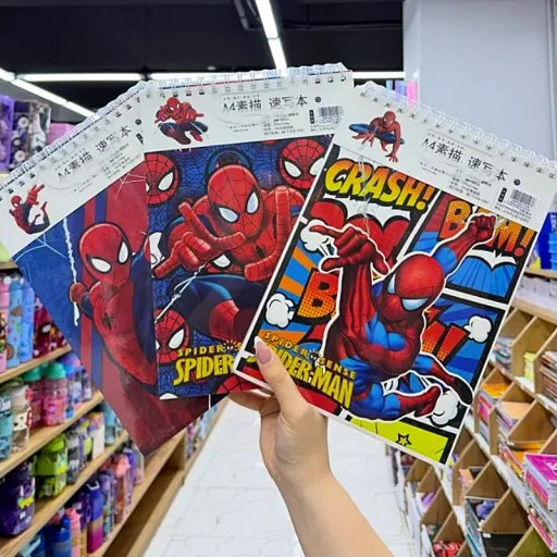 Rebus Spider-Man sketchbook