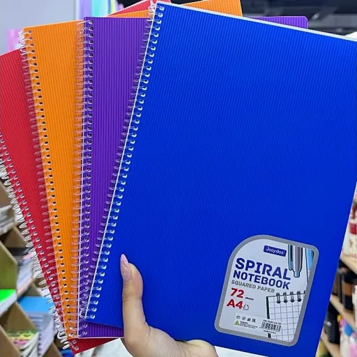 Rebus Spiral A4 notebook